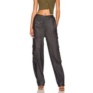 EB DENIM Cargo Pants in Dark Denim